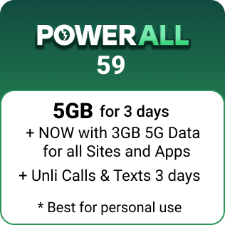 POWER ALL 59 now w/ 5G DATA